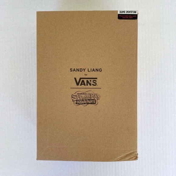 NEW Vans SpongeBob Sandy Liang Sk8-Hi 38 DX Shoes Patchwork 7 Women / 5.5 Men - Picture 14 of 16